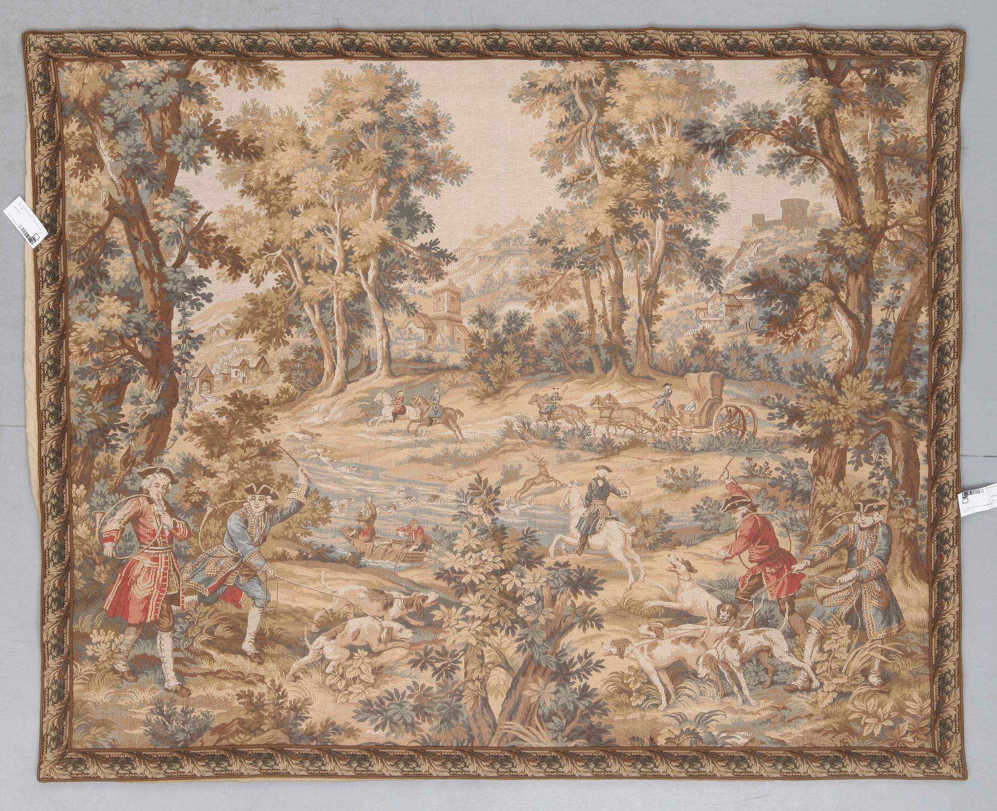 VÄGGBONAD, 1900-talets mitt. 180x145.