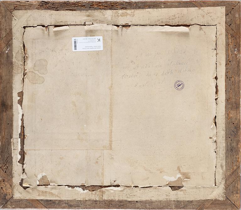 Jean-Antoine Watteau Hans krets, Figurstudier.