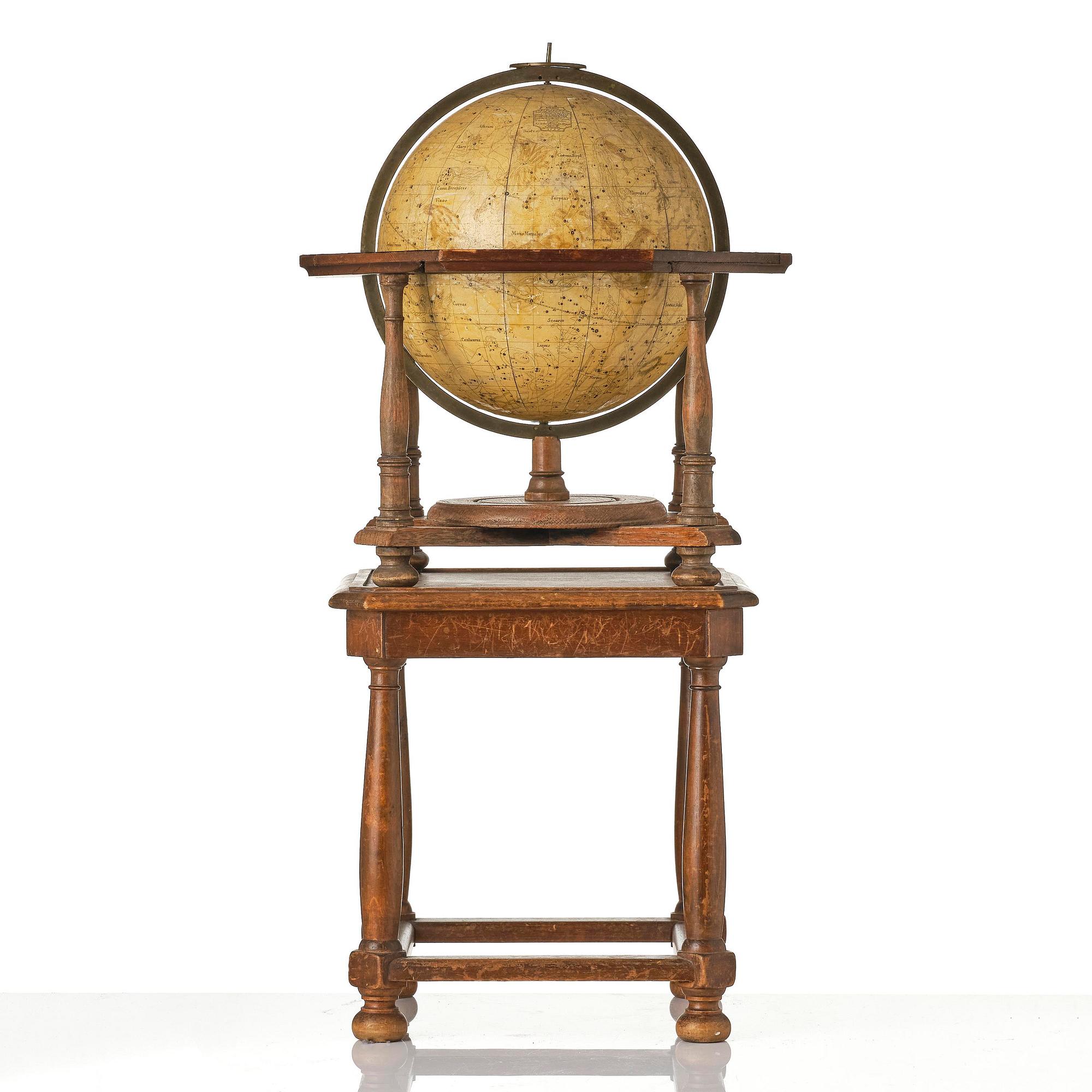 A celestial library globe by A. Åkerman (manufacturer of globes in Uppsala 1759-78), 1759.