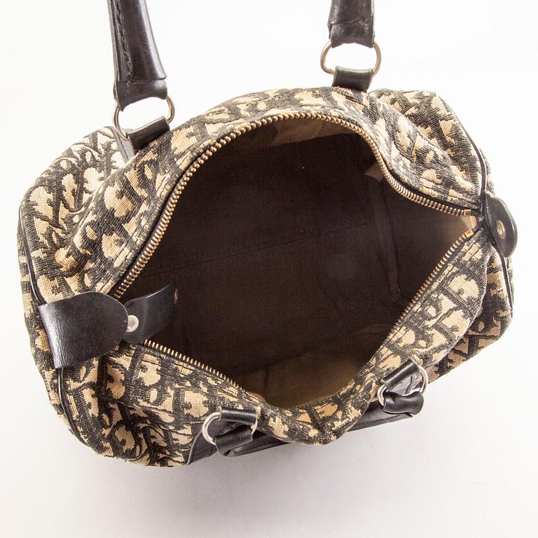 Christian Dior, bag and wallet / key holder, 1970s-80s.