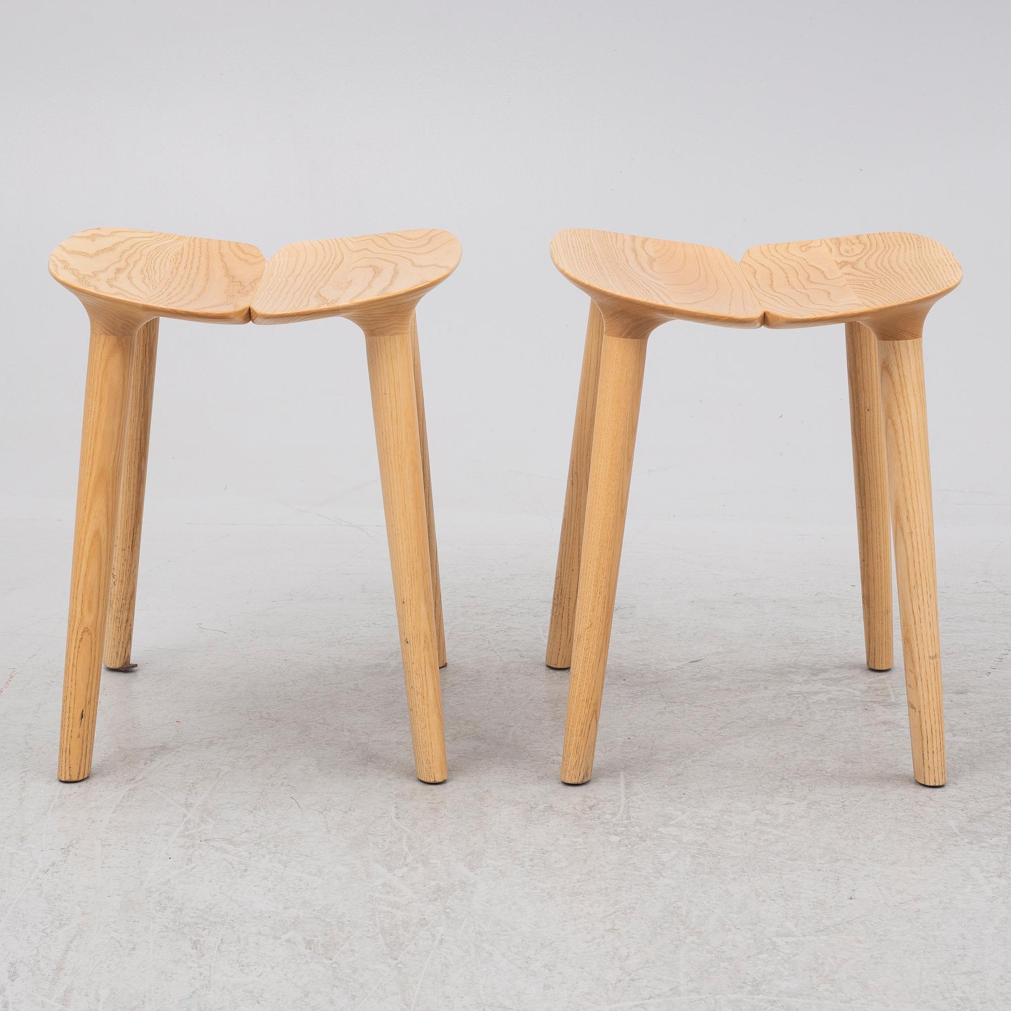 Ronan & Erwan Bouroullec, pallar ett par, "MC3 OSSO", Mattiazzi, Italien, efter 2011.