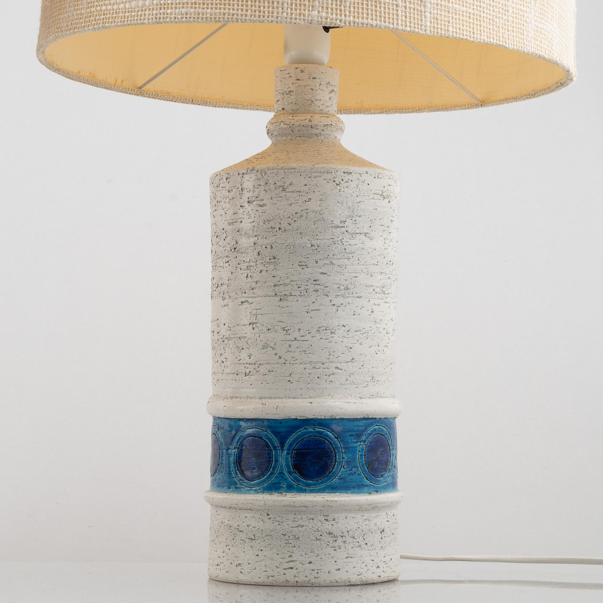 Table lamps, a pair, Bitossi, 1960s.