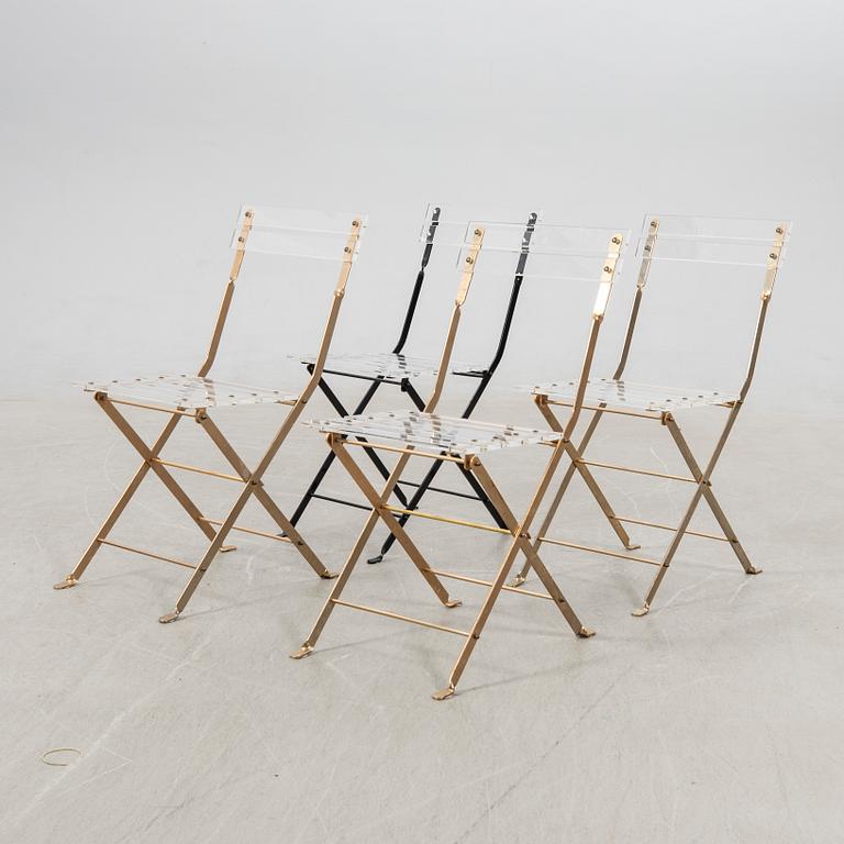 Yonel Lebovici, chairs, 4 pcs, "Les Invisibles".