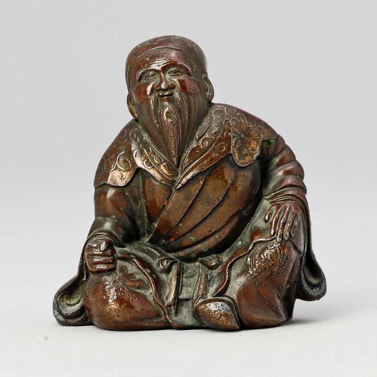 FIGURIN, brons, Japan, 1900-talets början.