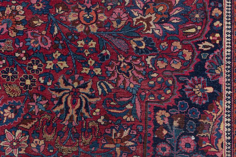 A Meshed carpet, c. 405 x 320 cm.