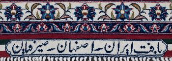 OLD ESFAHAN, so-called Seirafian, ca 220x145 cm.