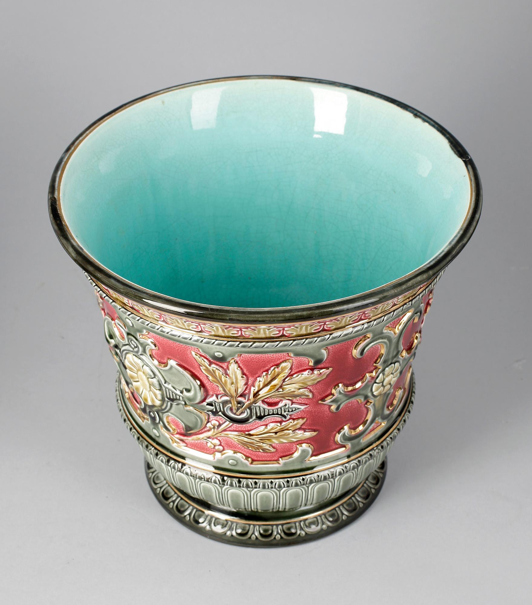 YTTERFODER, majolika, Rörstrand, 1800-talets slut.