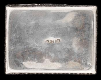 SNUSDOSA, utländska stämplar, 1700-talets slut.