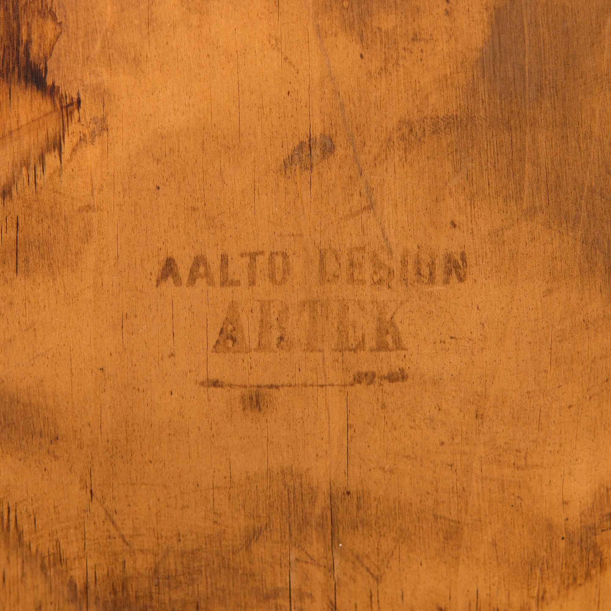 Aino Aalto, Four 1940s chairs for O.Y. Huonekalu-ja Rakennustyötehdas A.B.