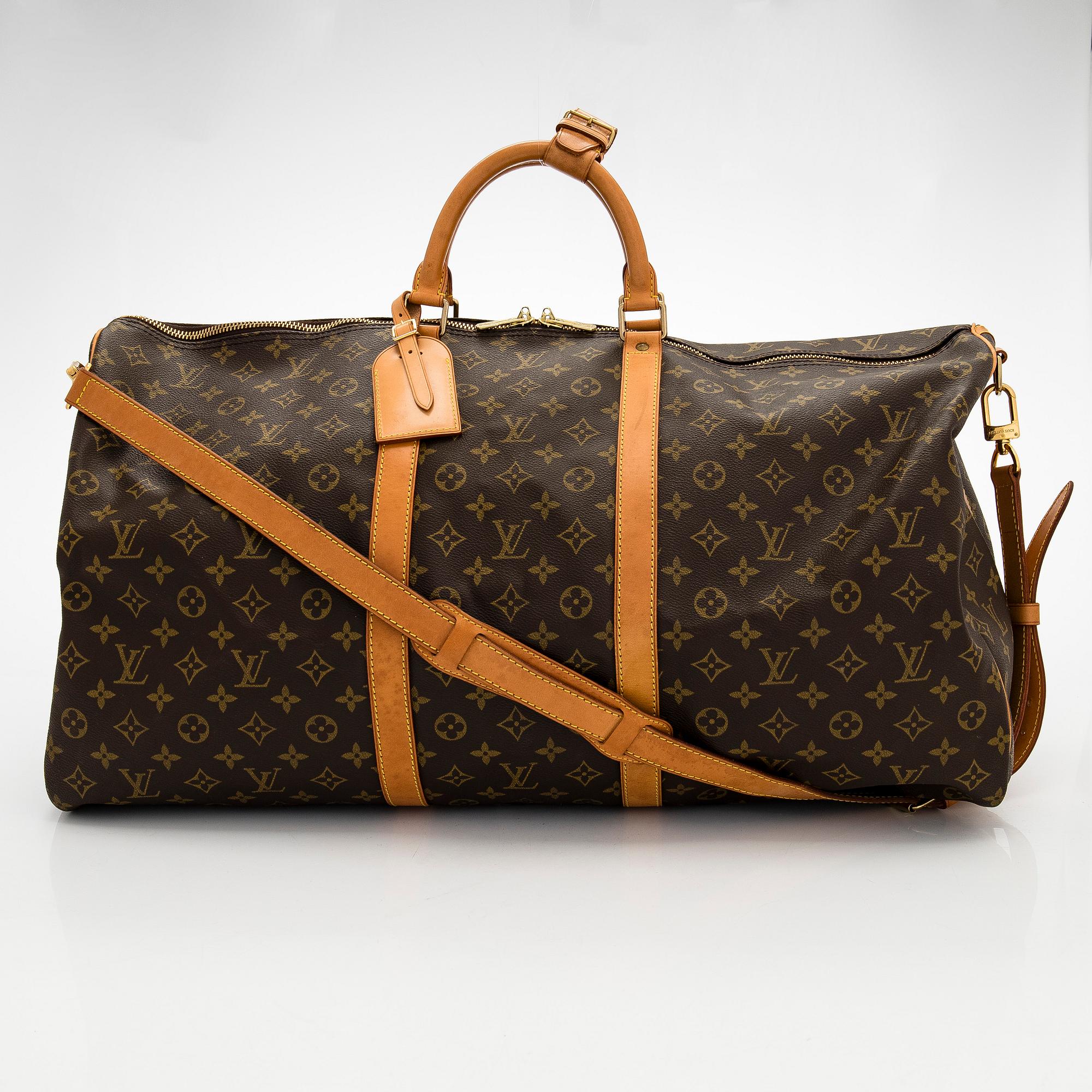 Louis Vuitton, viikonloppulaukku, "Keepall 60 Bandoulière".