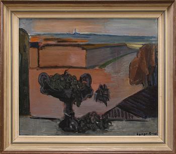 EINAR LYNGE-AHLBERG, olja på duk, sign.