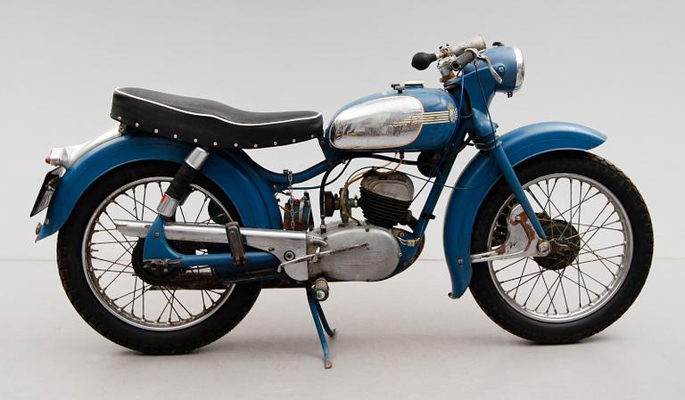 MOTORCYKEL, Husqvarna 281 Drömbågen, 1953.