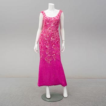 ESCADA, a silk evening gown, size 36.