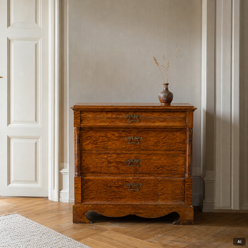 Chest of drawers, circa 1900.