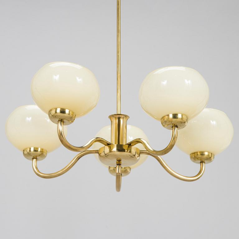 Paavo Tynell, taklampa modell 1504/5, Taito, 1930-tal.