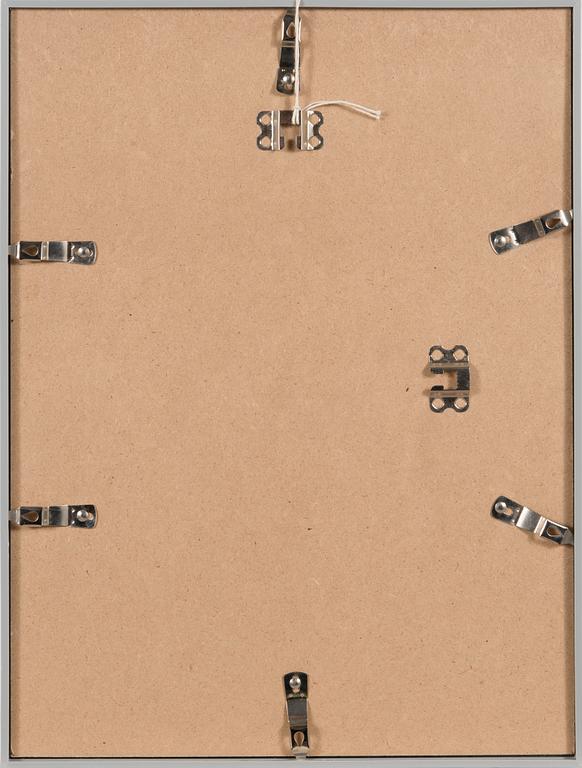 Kuutti Lavonen, etsaus, signeerattu ja päivätty 2013, numeritu 33/60.