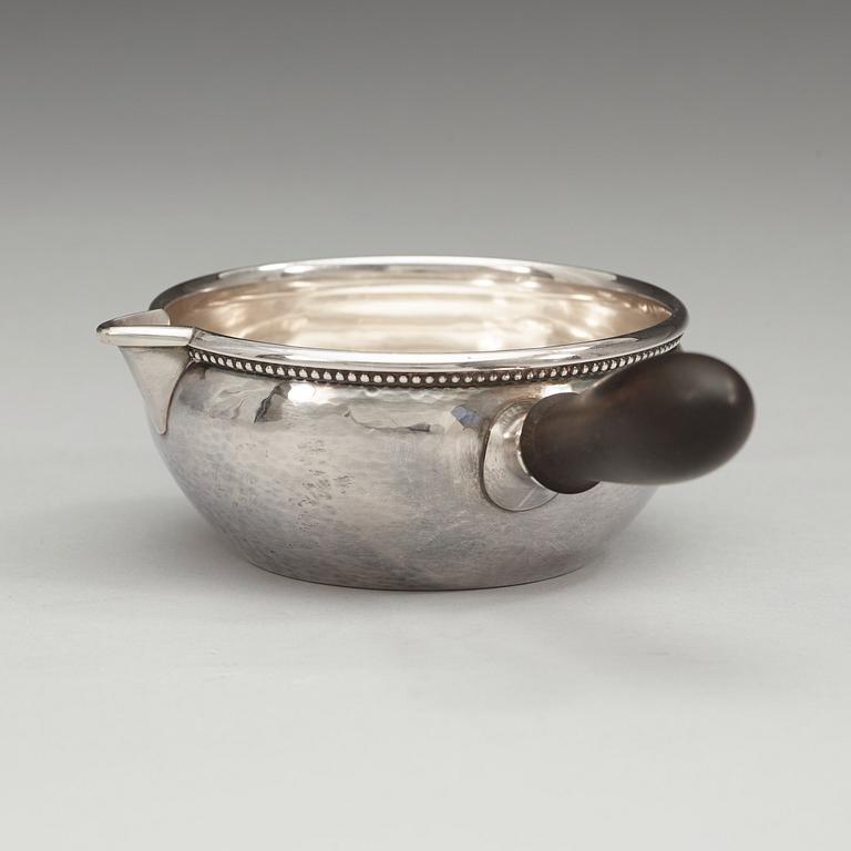 GEORG JENSEN, smörkastrull, Köpenhamn 1933-44, sterling,