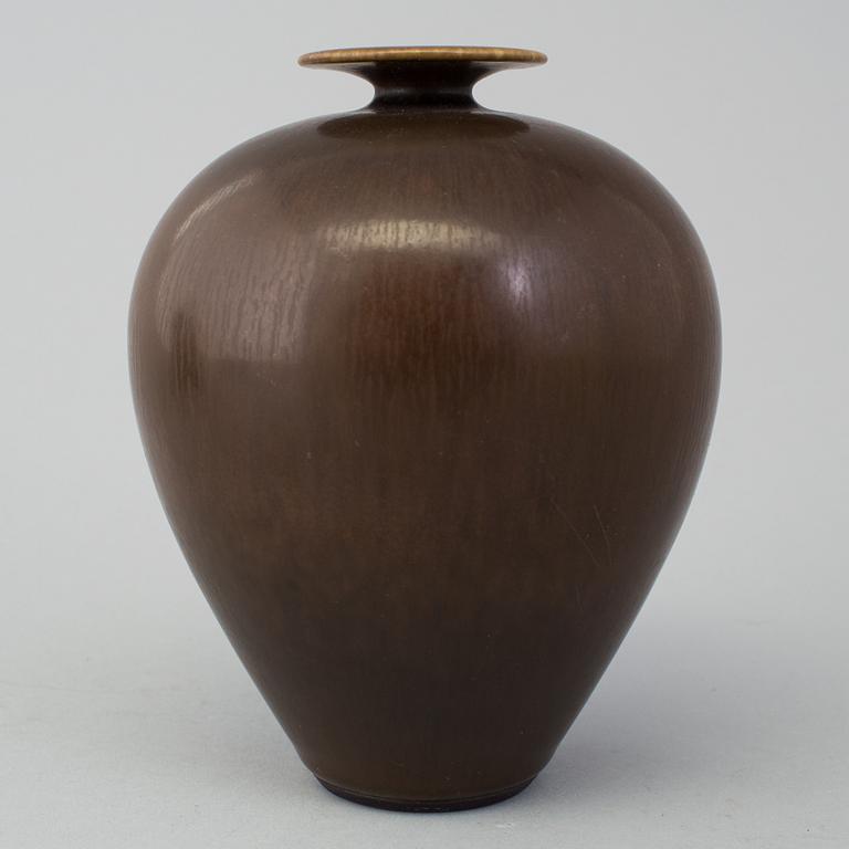 BERNDT FRIBERG, vas av stengods, Gustavsberg studio 1959.