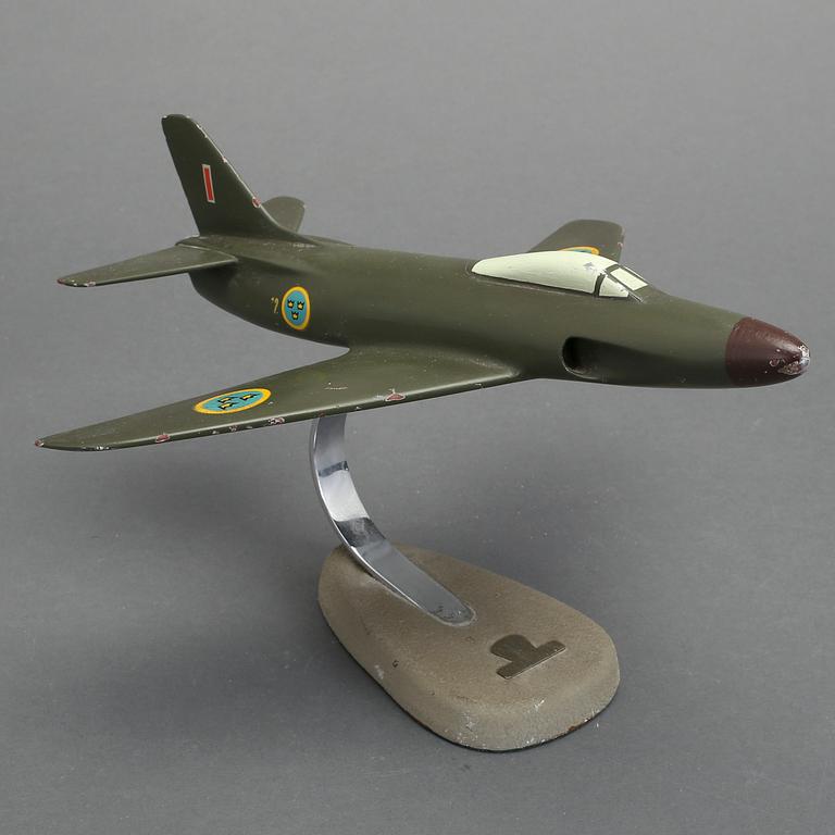 FLYGMODELL, SAAB, Saab-32, "Lansen". 1950-tal.