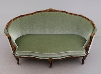 SOFFA, rokokostil, 1900-talets andra hälft.