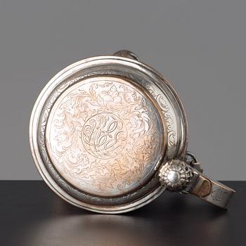 A Swedish late Baroque 18th century tankard.