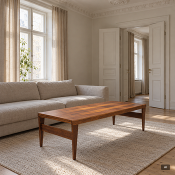Johannes Andersen, Coffee table, 1960s.