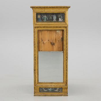 SPEGEL, sengustaviansk, omkring år 1800.