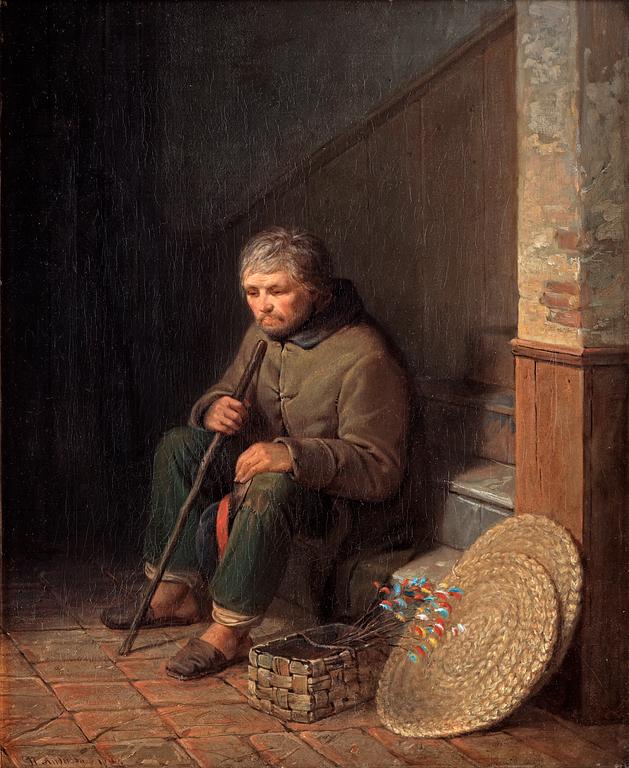 Nils Andersson, Old street vendor.