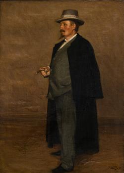 oil on canvas, signed and dated 98.