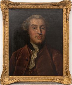 Allan Ramsay tillskriven porträtt av okänd man.