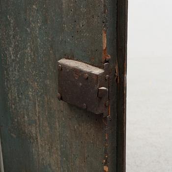 HÄNGSKÅP, allmoge, Skåne, märkt HHS 1843.