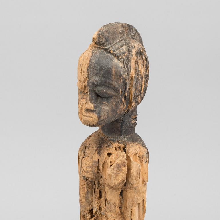 SCULPTURE, Ivory Coast, probably Baule.