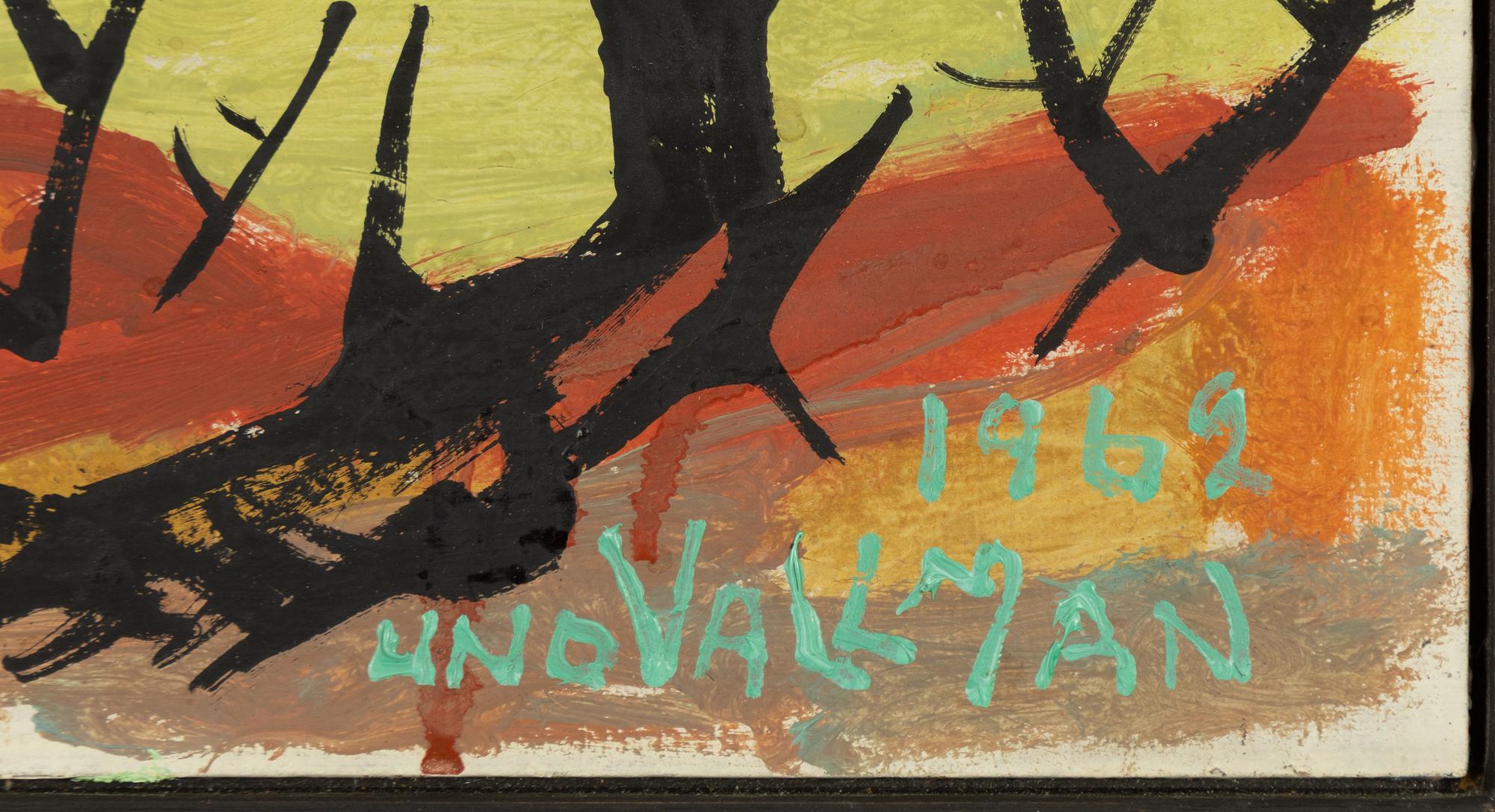 Uno Vallman, Mountain Landscape.