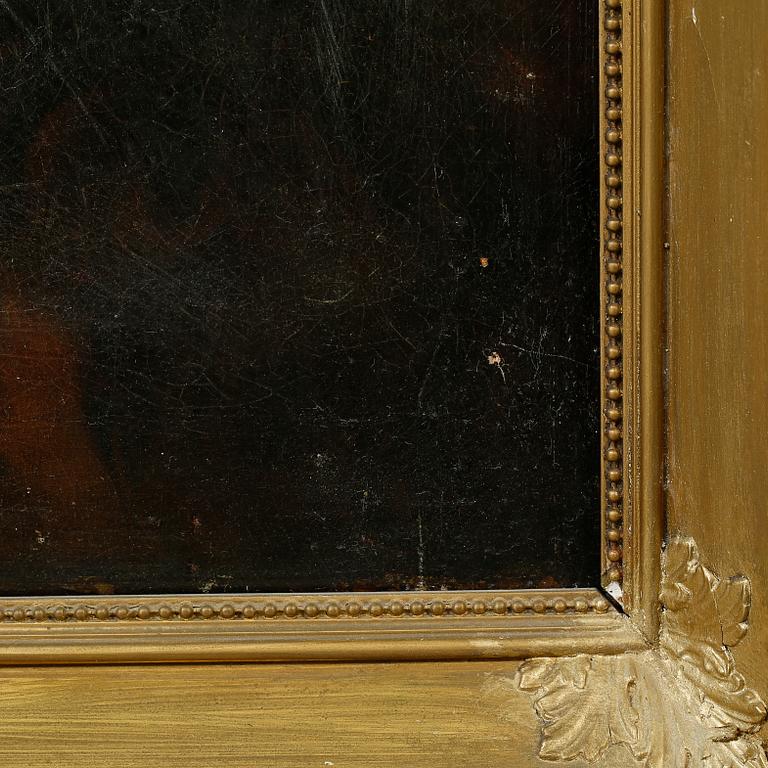 UNKNOWN ARTIST, oil on canvas, no signature, 19th century.