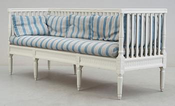 SOFFA, gustaviansk, sent 1700-tal.