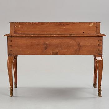 A Swedish Rococo mid 18th century writing desk.