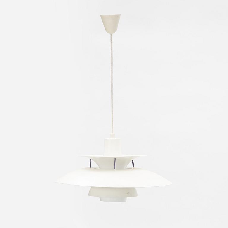 Poul Henningsen, a 'PH-5' ceiling light, Louis Poulsen, Denmark.