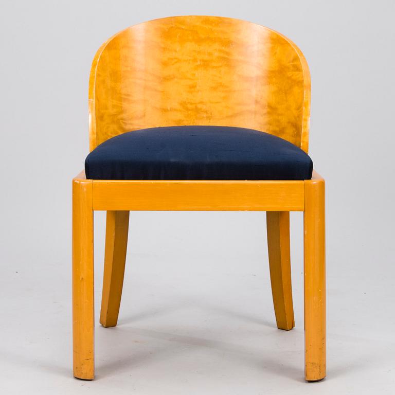 CHAIR, birch, 1920´s-30´s.