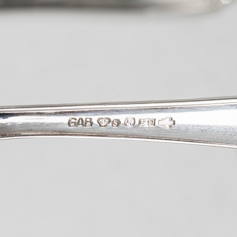 Cutlery set, 93 pieces, silver, “Vasa”, including GAB, Stockholm, 1938.