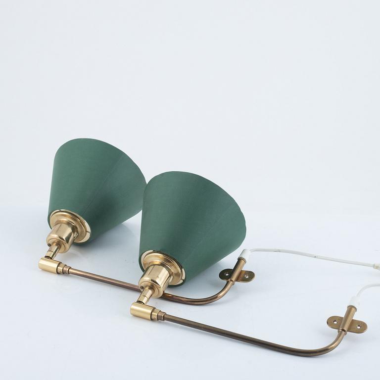 Josef Frank, a pair of model 2226 wall lamps, Svenskt Tenn.