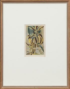 KARL AXEL PEHRSON, akvarell, signerad och daterad 1955.