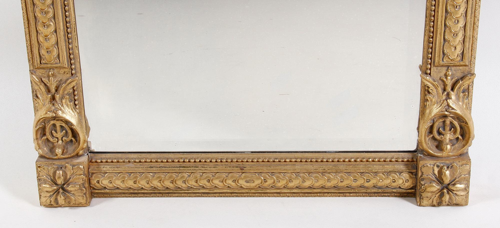 GOLVSPEGEL, Ny Louis XVI, sent 1800-tal.
