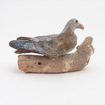 Henrik Allert, skulptur, delvis glaserat stengods, signerad.