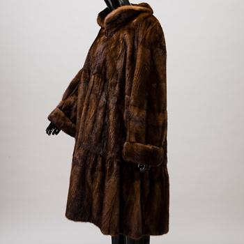 A SAGA MINK FUR COAT by M. Beck & CO, Helsinki.