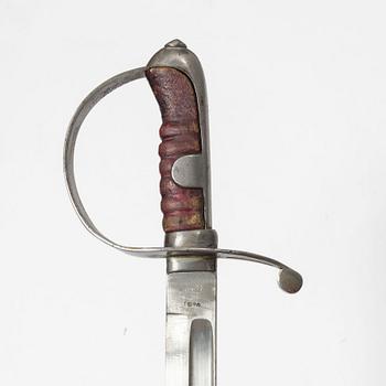 Sabel, Österrike-Ungern, 1800-tal, med balja.