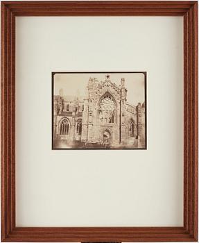 William Henry Fox Talbot, "Melrose Abbey, Scotland", 1844.