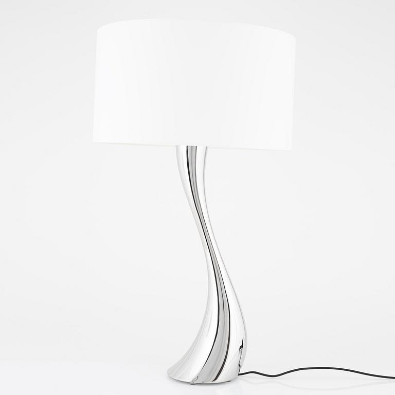 Constantin Wortmann, a 'Cobra' table lamp, Georg Jensen, Denmark.