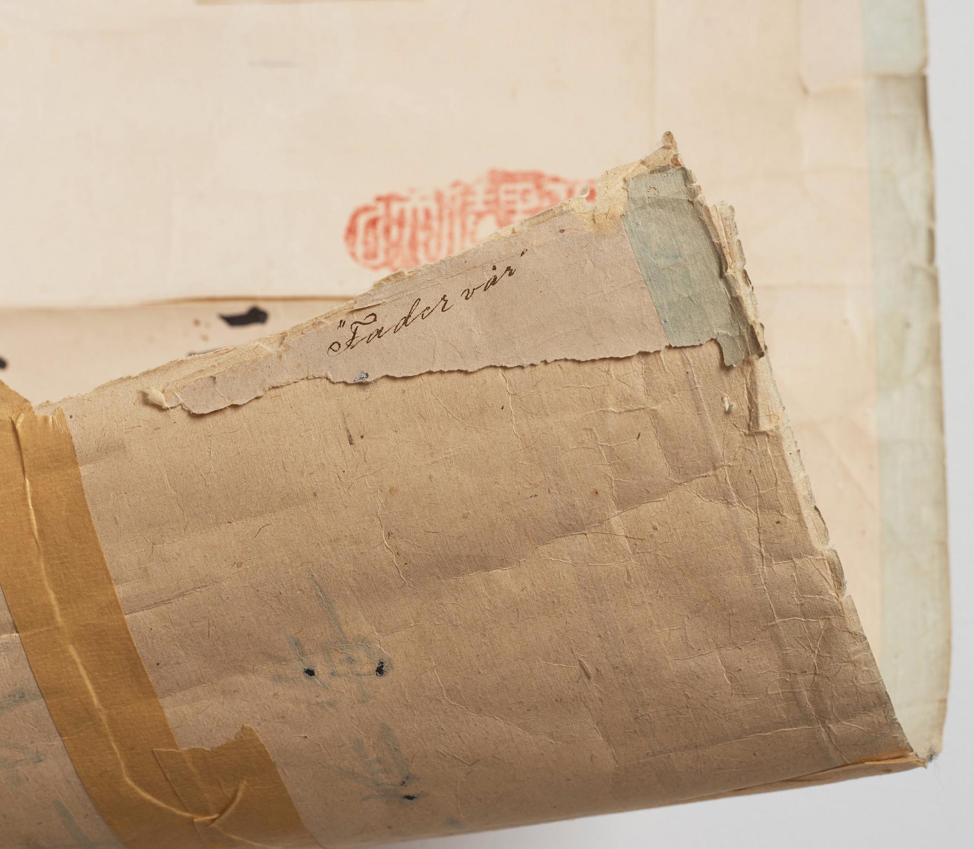 RULLMÅLNING, tusch och färg på papper, av Xiang Ziheng, Kina, signerad och daterad år 1911.