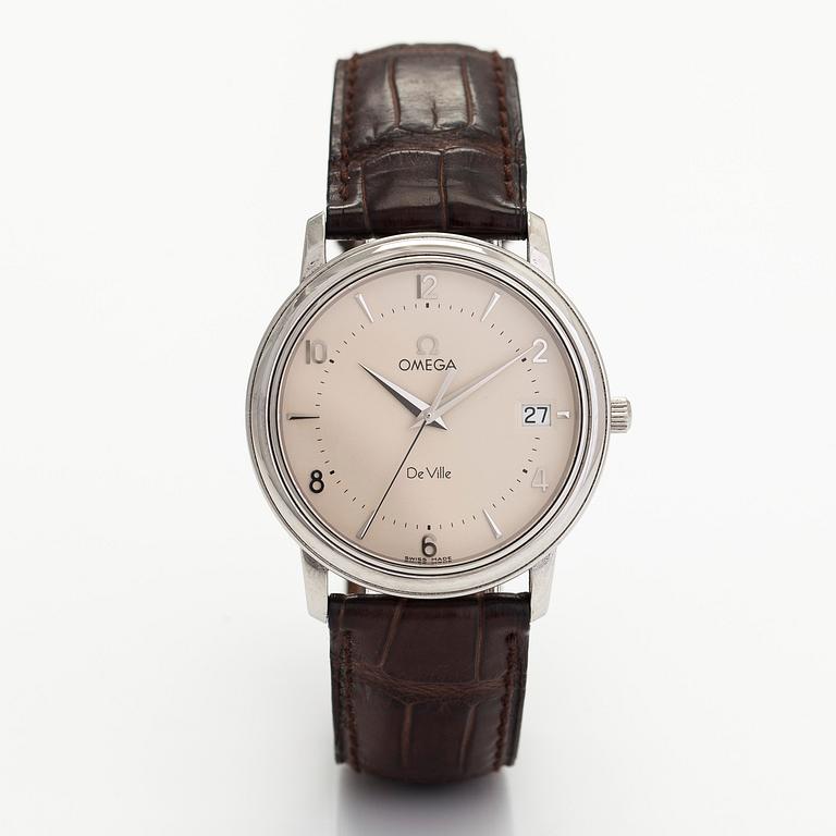 Omega, De Ville, Prestige, armbandsur, 34,5 mm.