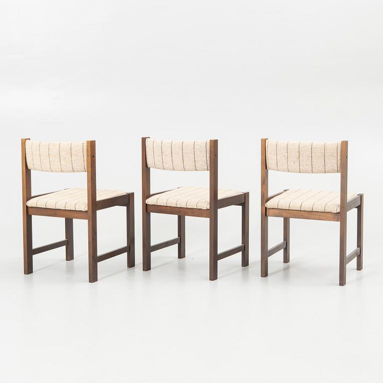 Poul H. Poulsen, dining set, 7 pieces, 1970s, Denmark.